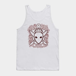 Carrot and Knife Coat of Arms Tank Top